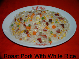 Roast Pork with White Rice
